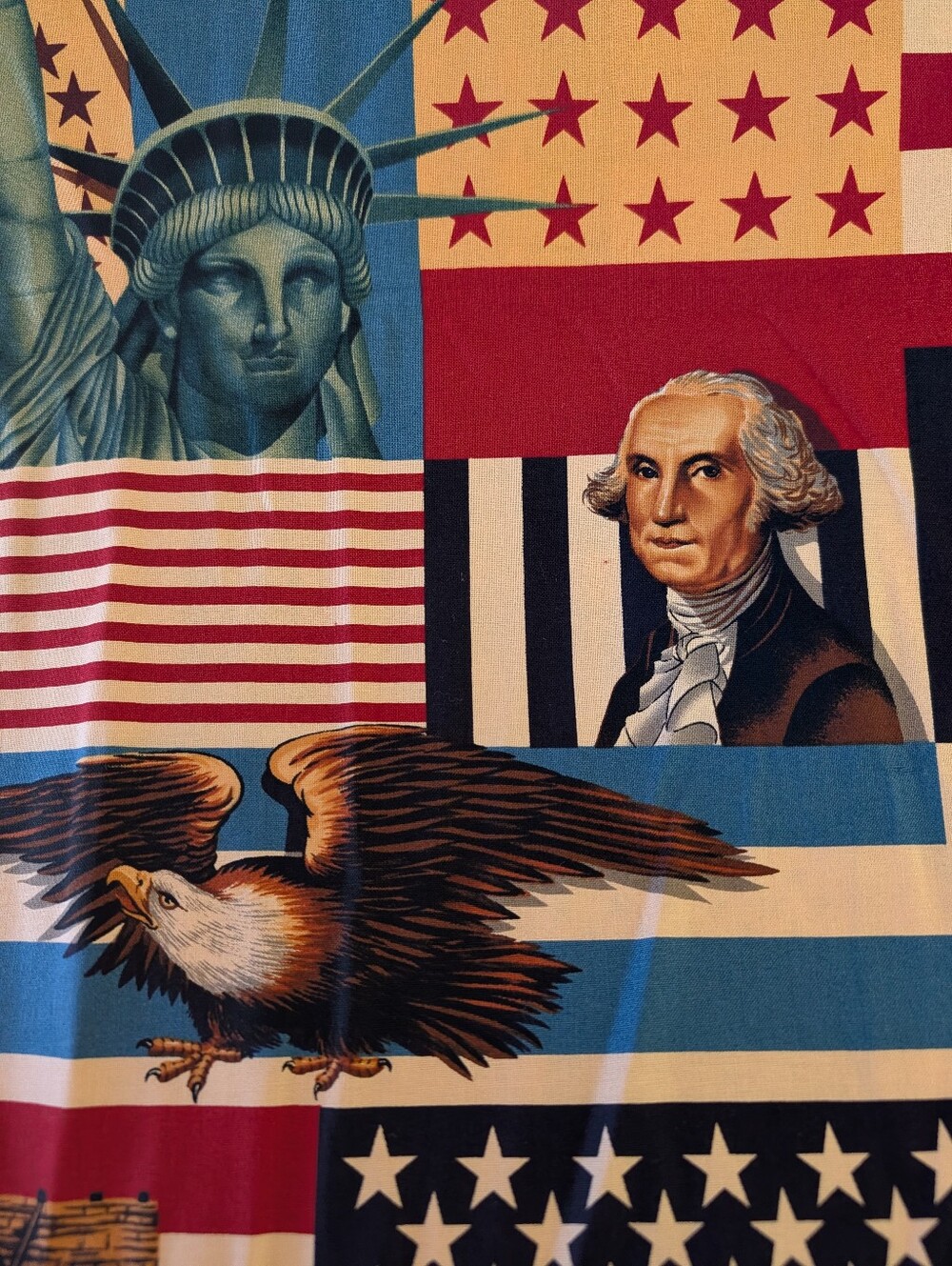 Alexander Henry DeLeon Patriotic Independence Day Americana Patchwork Fabric 2-Y - Picture 7 of 8